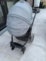 Kinderwagen quax met zitstoeltje en ligbedje/draagmand, Kinderen en Baby's, Kinderwagens en Combinaties, Verstelbare duwstang