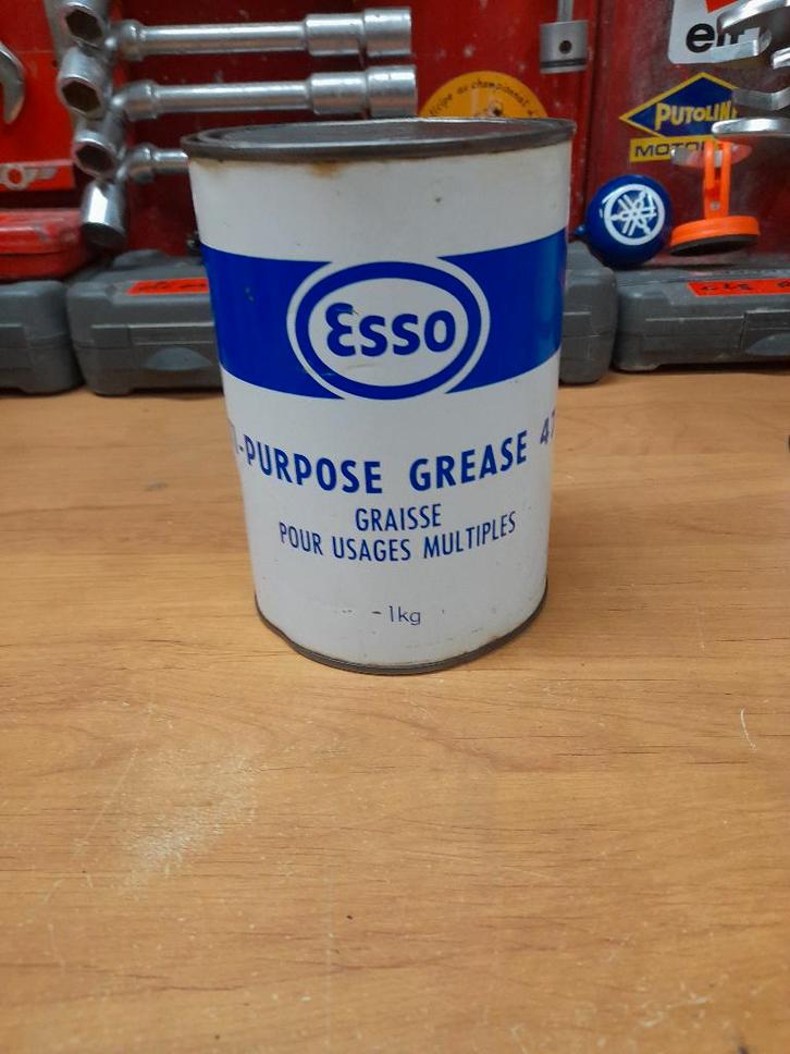 Oude vetpot voor gebruik van Esso, Verzamelen, Merken en Reclamevoorwerpen, Gebruikt, Overige typen, Verzenden