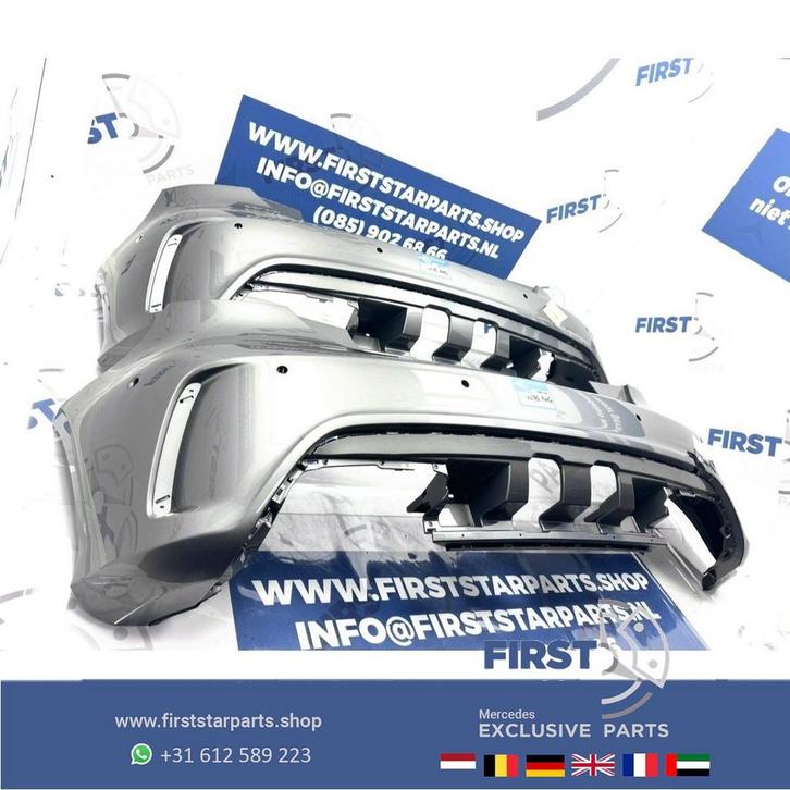 W176 AMG BUMPER A1768852325 originele Achterbumper Mercedes, Auto-onderdelen, Carrosserie, Bumper, Mercedes-Benz, Achter, Gebruikt