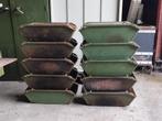 Industriële metalen Nestier Patented stapelbakken 57x32x19cm, Ophalen, Gebruikt, 40 tot 60 cm, Minder dan 50 cm