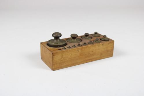 Poids anciens pour balance en cuivre, Antiquités & Art, Antiquités | Outils & Instruments, Enlèvement ou Envoi