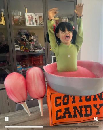 Cotton candy animatronics beschikbaar voor biedingen