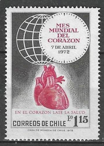 Chili 1972 - Yvert 382 - Wereldmaand van het Hart (PF)