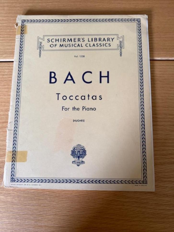 Bach, Toccatas for the piano, Boeken, Muziek, Gelezen, Ophalen of Verzenden