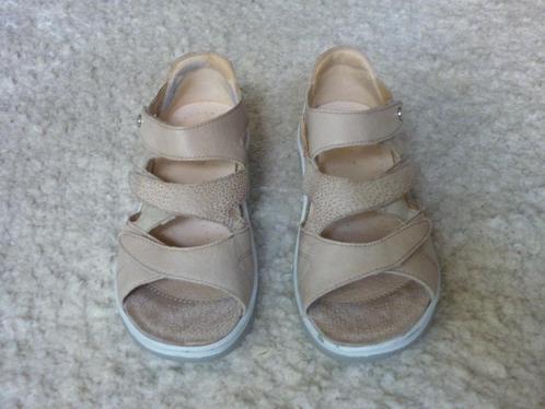 Medisch Orthopedische Lederen Sandalen Fidelio, Kleding | Dames, Schoenen, Zo goed als nieuw, Sandalen of Muiltjes, Beige, Ophalen of Verzenden