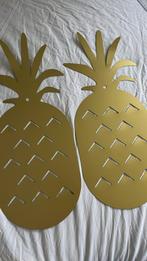 2 Goude ananas fotohouders, Huis en Inrichting, Ophalen, Zo goed als nieuw