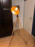 Vloerlamp Ziva (Kwantum)– Zwart en koper – Modern Design, Huis en Inrichting, Lampen | Vloerlampen, Ophalen, Zo goed als nieuw