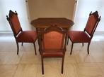 kaarttafeltje met 3 stoelen, Ophalen