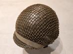 ABL helm met camouflagenet 1955, Verzamelen, Militaria | Algemeen, Ophalen