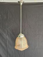 Antieke Art Deco Hanglamp, Antiek en Kunst, Antiek | Verlichting, Ophalen of Verzenden
