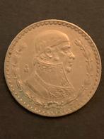 Mexico  1 peso 1957, Ophalen of Verzenden, Zuid-Amerika, Losse munt
