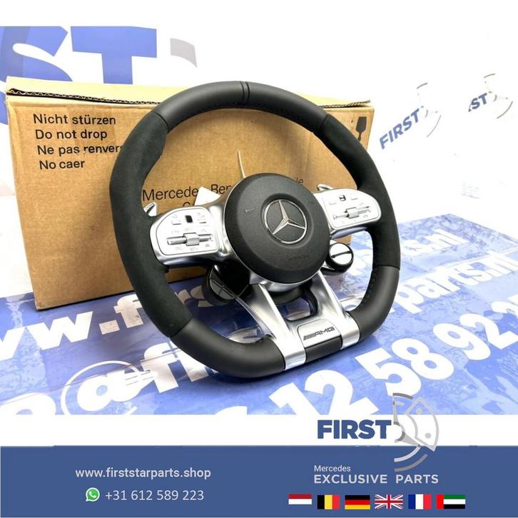 A0004600109 9E38 ORIGINEEL Mercedes 35 43 45 53 63 AMG STUUR, Auto-onderdelen, Interieur en Bekleding, Mercedes-Benz, Gebruikt