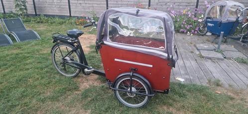 Elektrische bakfietsen, Fietsen en Brommers, Fietsen | Bakfietsen, Gebruikt, Ophalen