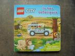 Lego Book Lego City In Het Safaripark (zie foto's) !!LEZEN!!, Enlèvement ou Envoi, Utilisé, Lego