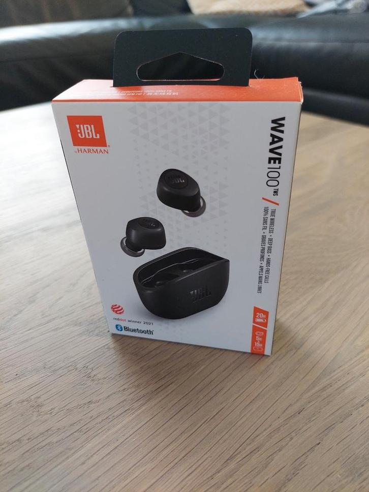 JBL Wave 100 TWS, Audio, Tv en Foto, Hoofdtelefoons, Zo goed als nieuw, Overige merken, Bluetooth, Ophalen of Verzenden