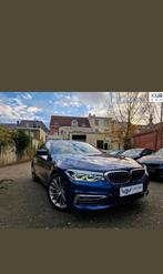 BMW 5serie 2018 luxury line topstaat!! 135,000km, Auto's, BMW, Automaat, Achterwielaandrijving, Euro 6, Blauw