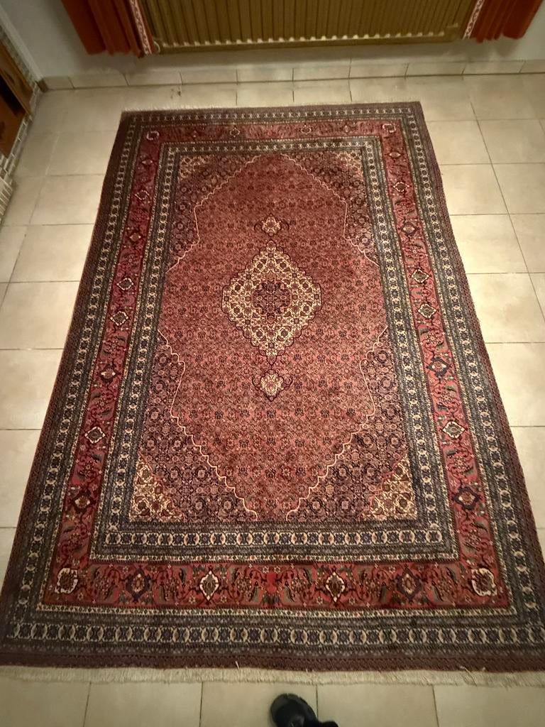 Handgeknoopt Perzisch tapijt – Tabriz stijl – Groot, Huis en Inrichting, Stoffering | Tapijten en Vloerkleden, Gebruikt, 200 cm of meer