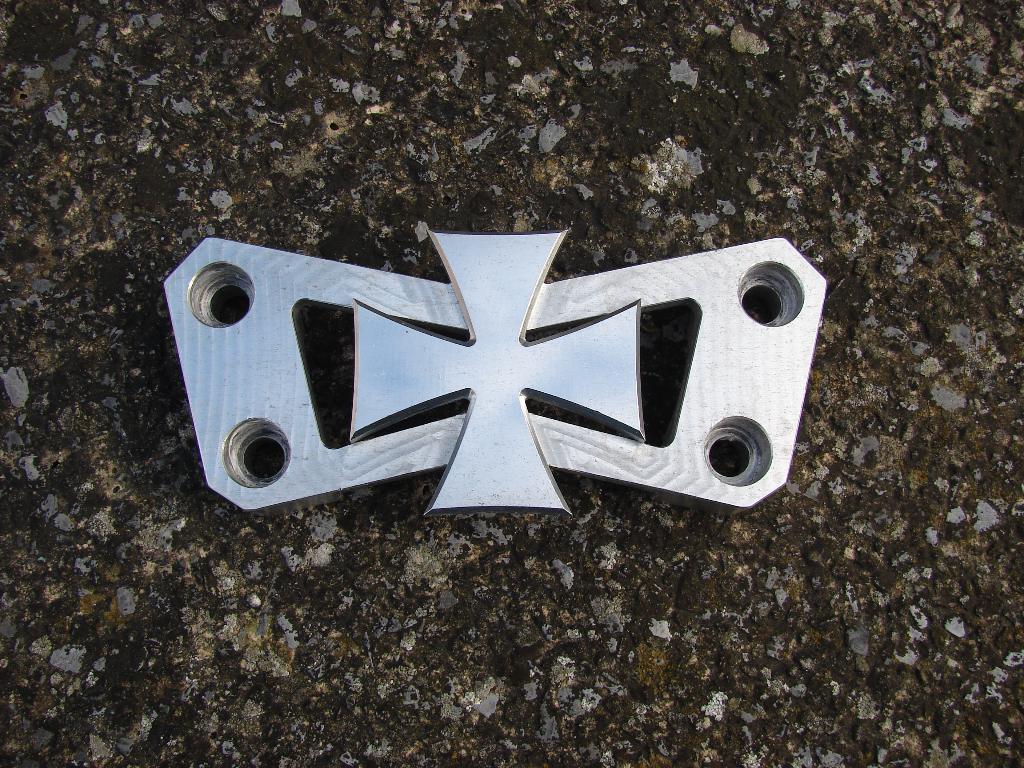 kawasaki Z 1000 - Z 750  Plaque guidon + leviers état neuf, Ophalen, Nieuw