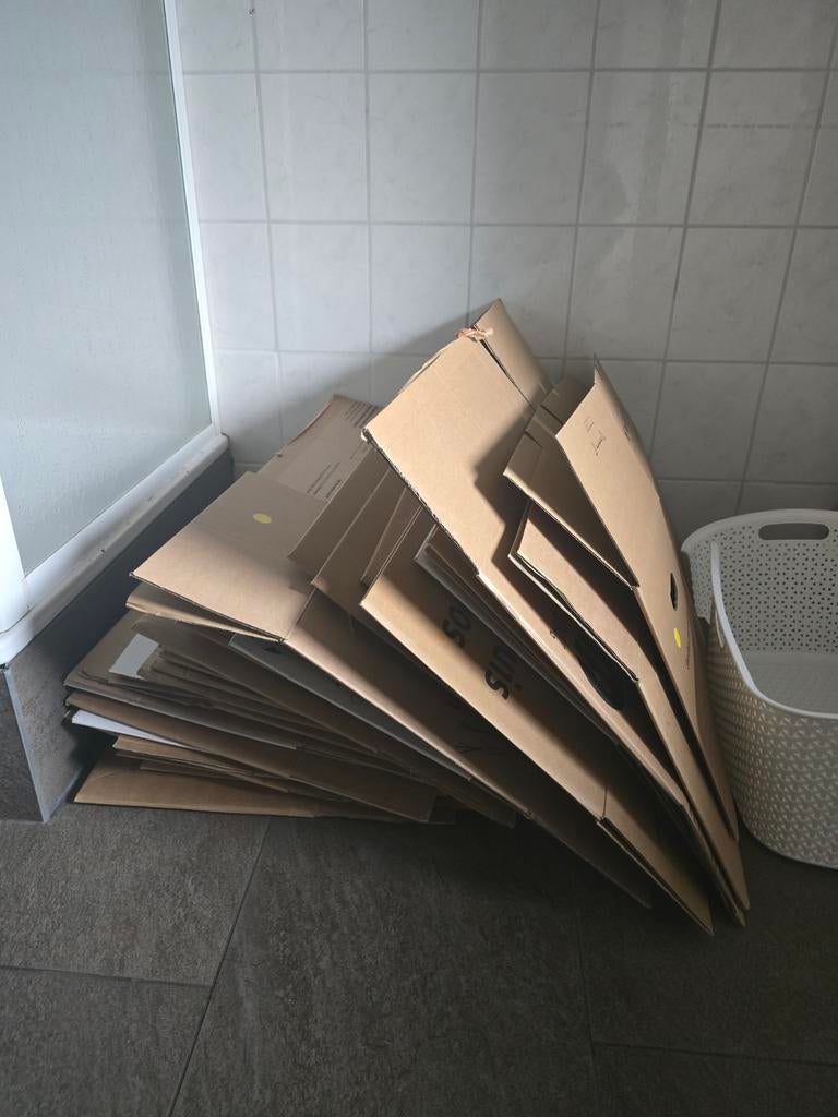 Verhuisdozen, Ophalen, Doos