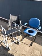 Lot de matériel paramédical- fauteuil roulant, chaise percée, Diversen, Ophalen of Verzenden