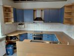 Keuken te koop, Enlèvement, Utilisé, Bleu, Cuisine en U