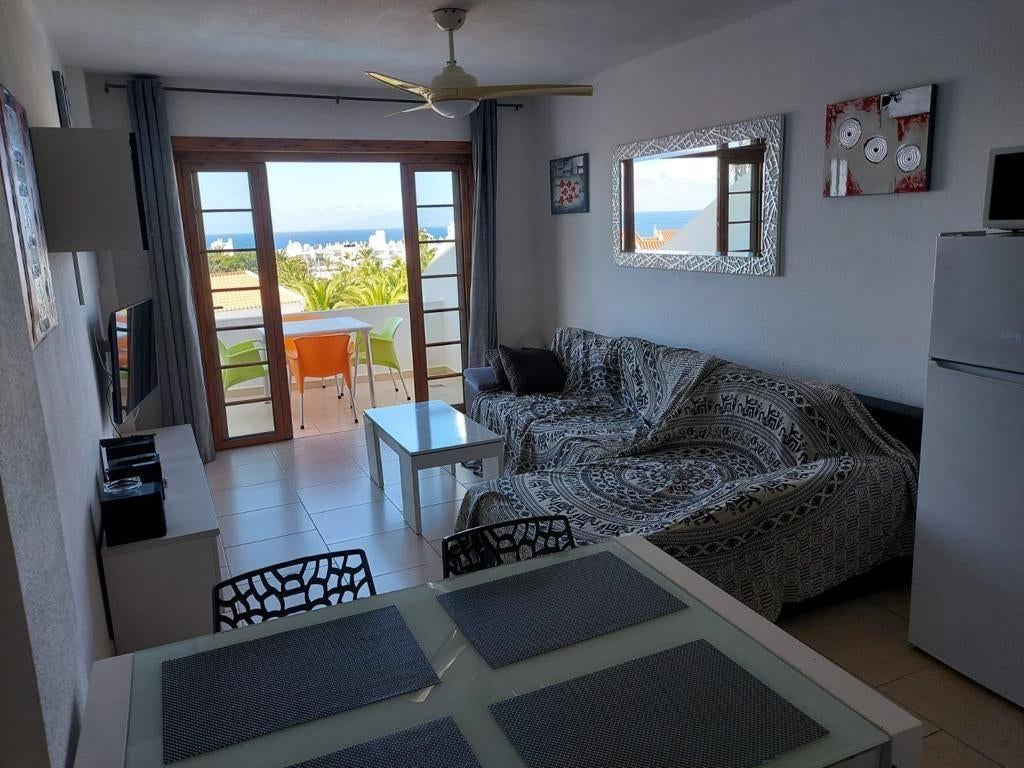 Tenerife - Adeje : appartement zeezicht te huur nabij dijk, Vacances, Propriétaire, Village, 4 personnes, Appartement