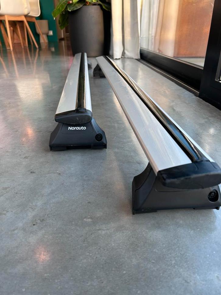 Dakdragers Norauto complete set, Autos : Divers, Porte-bagages, Comme neuf, Enlèvement