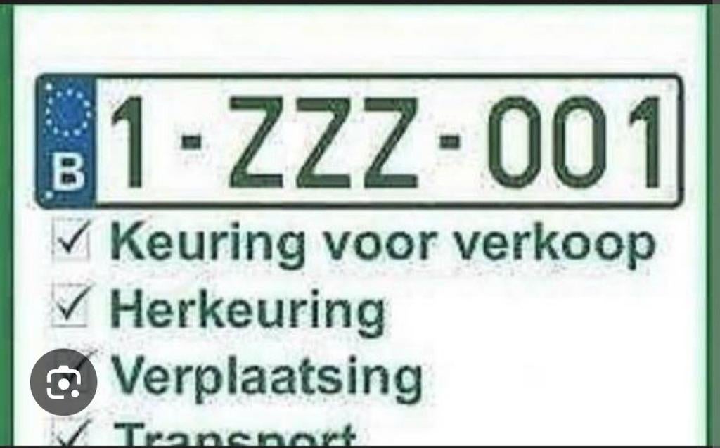 Z platen met chauffeur, Ophalen of Verzenden