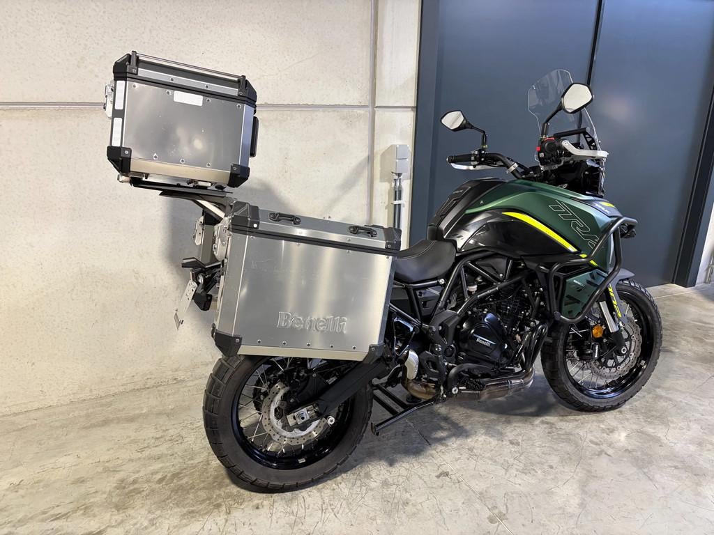 Benelli TRK702X op 35kW en met kofferset, Motos, Motoren | Benelli, Entreprise, 700 cm³, 12 à 35 kW, Autre