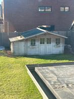 Tuinhuis met bijbouw, Tuin en Terras, Ophalen, Tuinhuis, 2 ramen, 500 cm of meer