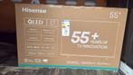 TV's Smart QLED 55 inch Merk Hisense, Neuf, Autres marques, QLED, 120 Hz