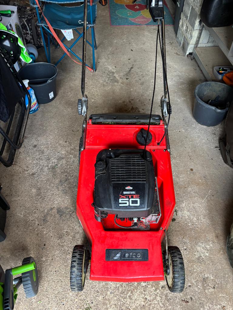 Benzine maaier efco, Ophalen, Cirkelmaaier, Gebruikt, Efco
