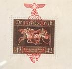 Troisième Reich timbre filigrane Munich 1936-1937😎🤗👌, Enlèvement ou Envoi, Autres périodes, Affranchi