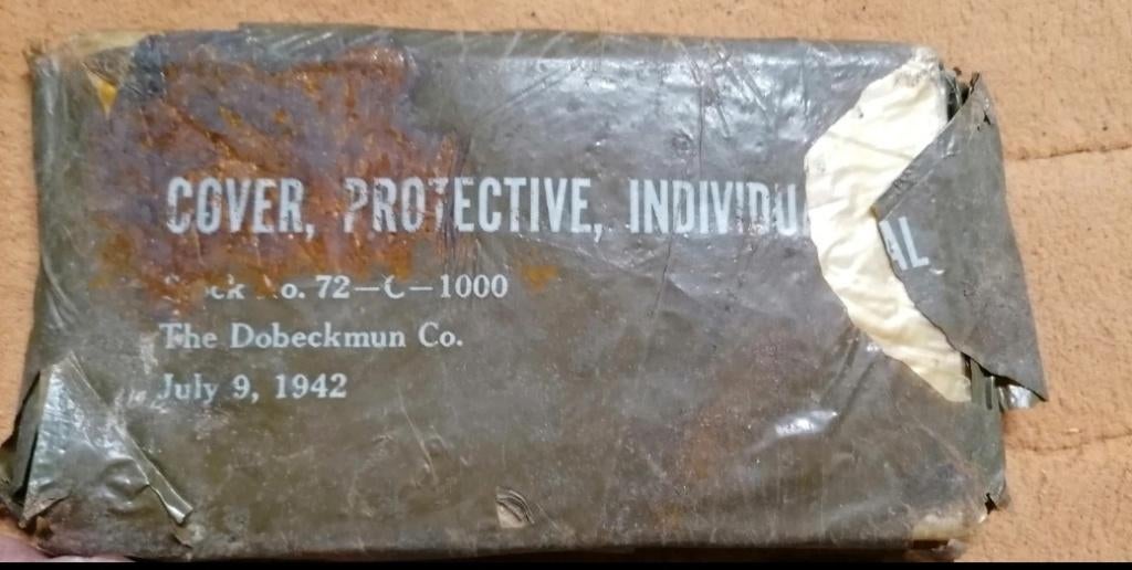 Cover protective individual militaire US army Américain WW2, Collections, Objets militaires | Seconde Guerre mondiale, Autres