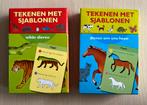 Tekensjablonen met dieren, Hobby en Vrije tijd, Tekenen, Ophalen of Verzenden, Zo goed als nieuw, Overige typen