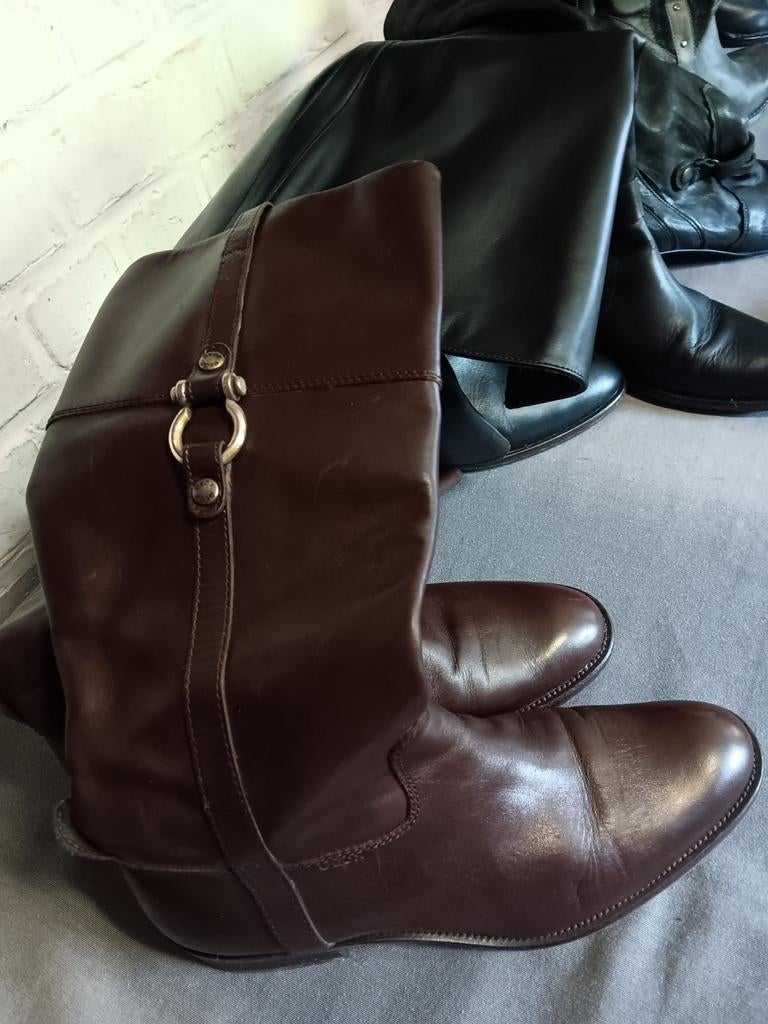 Laarzen en schoenen., Ophalen, Zwart, Pumps