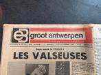 JOURNAL GROOT ANTWERPEN DU 29 MAI 1974, Enlèvement ou Envoi, 1960 à 1980, Journal