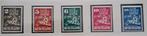 Ruilen Nederland 1950 Kerken in nood NVPH 556-560 postfris, Postzegels en Munten, Frankeerzegel, Ophalen of Verzenden, Postfris