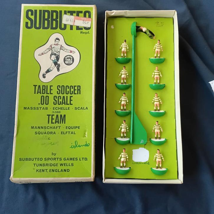 Subbuteo Vintage Team - Celtic Glasgow, Verzamelen, Speelgoed, Gebruikt, Ophalen of Verzenden