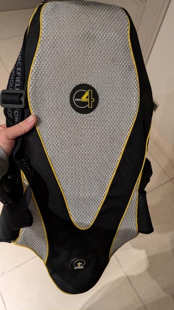 Forcefield pro sub 4 rugbeschermer te koop, Motos, Vêtements | Vêtements de moto, Autres types, Seconde main, Enlèvement