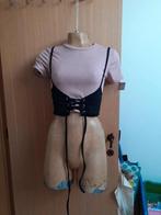 Top près du corps rose et noir – Neuf Taille S, Vêtements | Femmes, Tops, Neuf, Manches courtes, Enlèvement ou Envoi, Sans marque