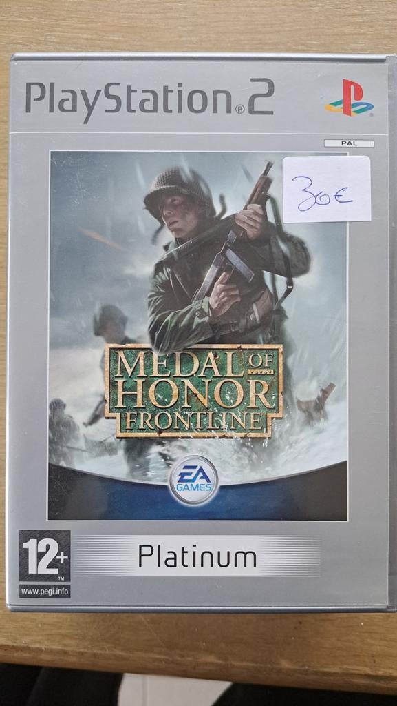 Ps2 Medal of Honor / Frontline. Platinum, Consoles de jeu & Jeux vidéo, Enlèvement