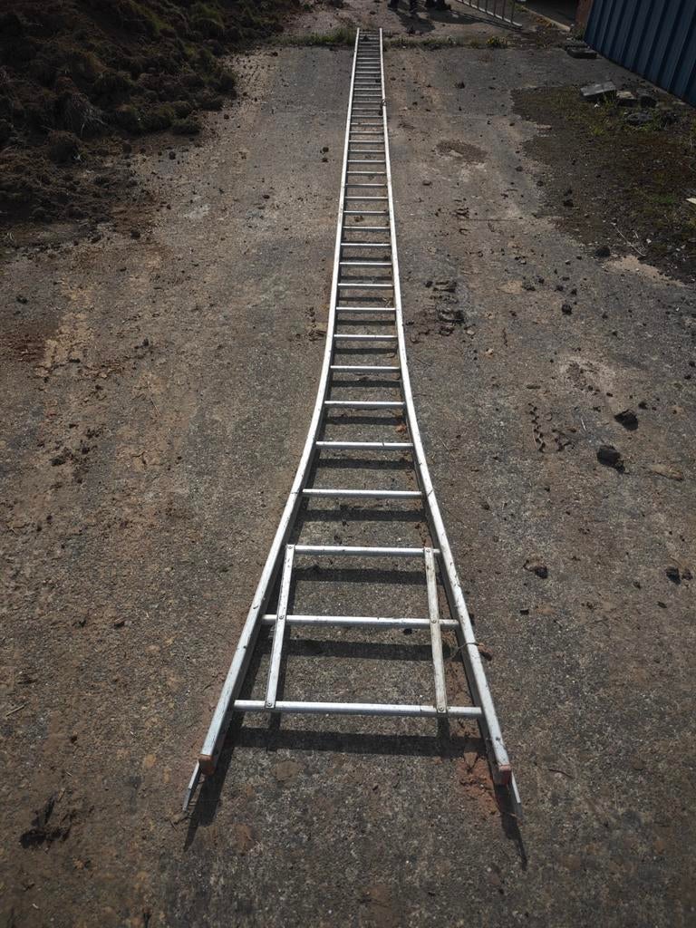 Échelle en aluminium 10 m, Enlèvement, Échelle