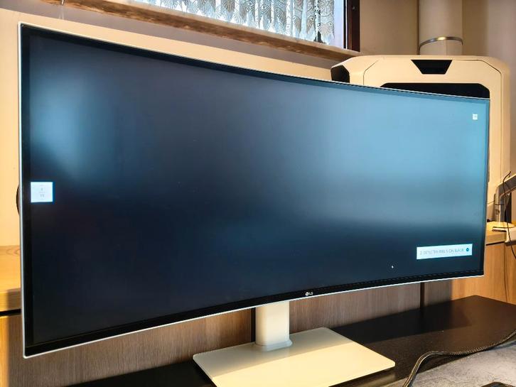 LG 34" UltraWide incurvé IPS 3440x1440 + USB-C, Informatique & Logiciels, Moniteurs, Comme neuf, 61 à 100 Hz, DisplayPort, HDMI