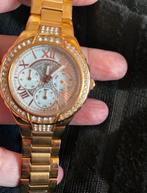 Koperkleurig horloge van Guess, Handtassen en Accessoires, Horloges | Dames, Ophalen, Guess, Polshorloge, Zo goed als nieuw