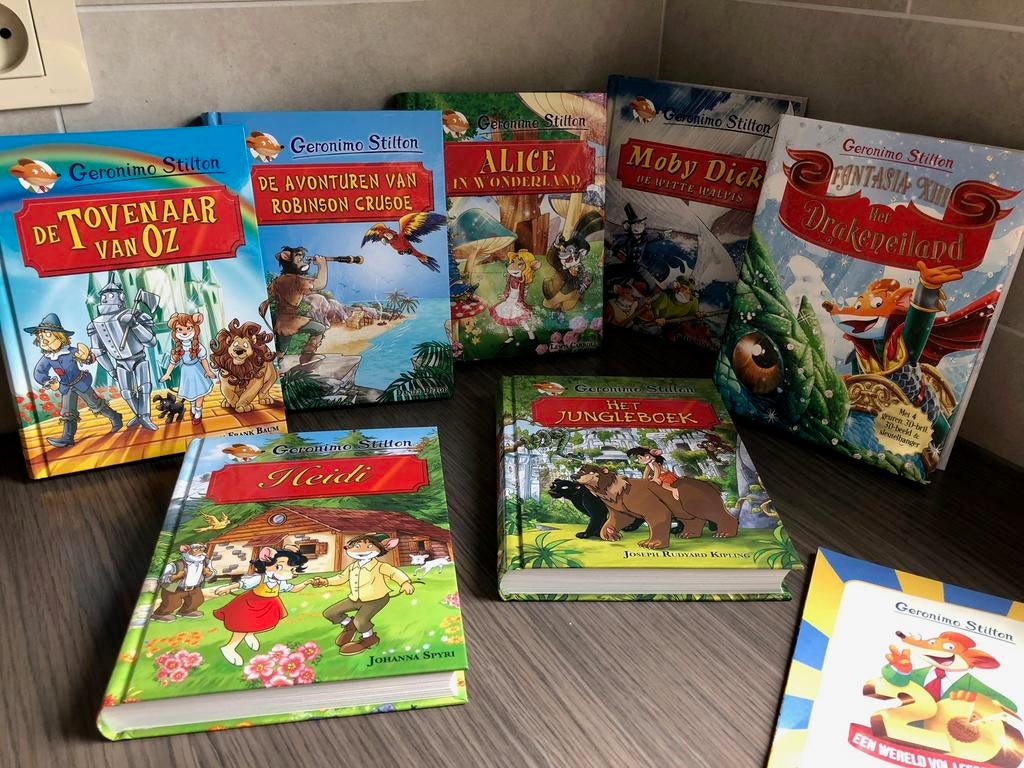 Geronimo Stilton bundel, Boeken, Ophalen, Zo goed als nieuw