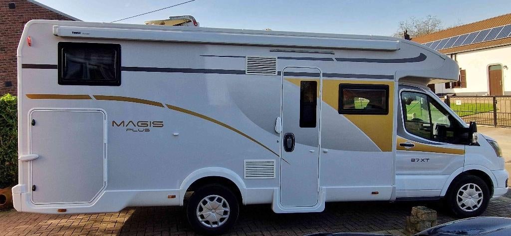 CI MAVIS 87XT - FORD 170pk automatische versnellingsbak, Caravans en Kamperen, Mobilhomes, Particulier, tot en met 4, Half-integraal