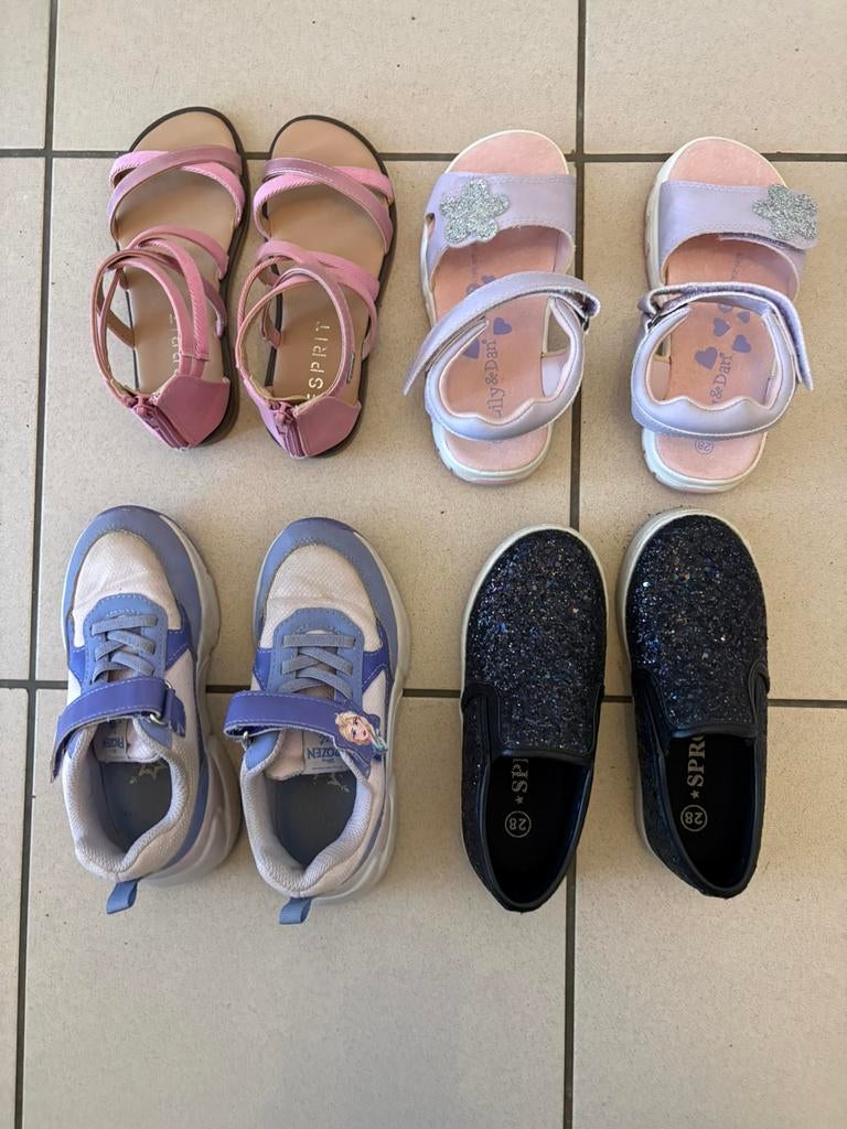 Meisjes schoenen, Enfants & Bébés, Vêtements de bébé | Chaussures & Chaussettes, Enlèvement, Comme neuf