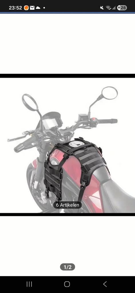 Motor bevestigings kit en waterdichte zakken, Motoren, Ophalen, Nieuw