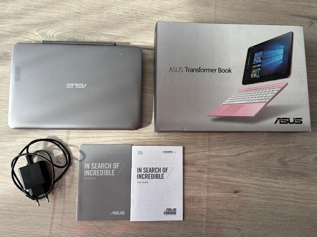 ASUS Transformer Book laptop, Computers en Software, Windows Laptops, Gebruikt, Minder dan 2 Ghz, Minder dan 4 GB, Met touchscreen